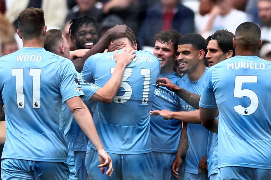 Nottingham voltou aos triunfos diante do West Ham