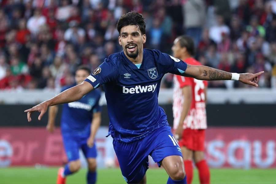 Paquetá abriu o placar para o West Ham na Alemanha