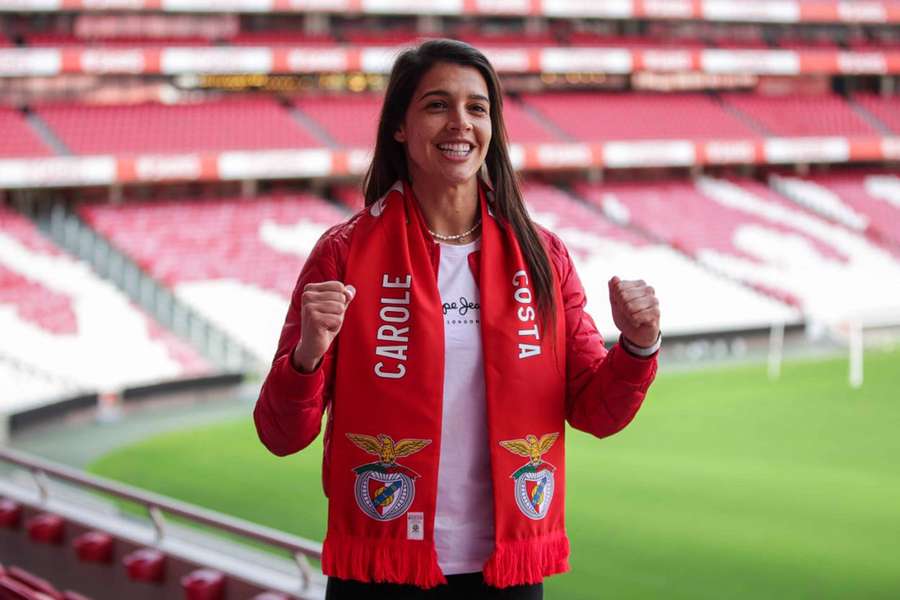 Carole Costa foi decisiva para o título do Benfica