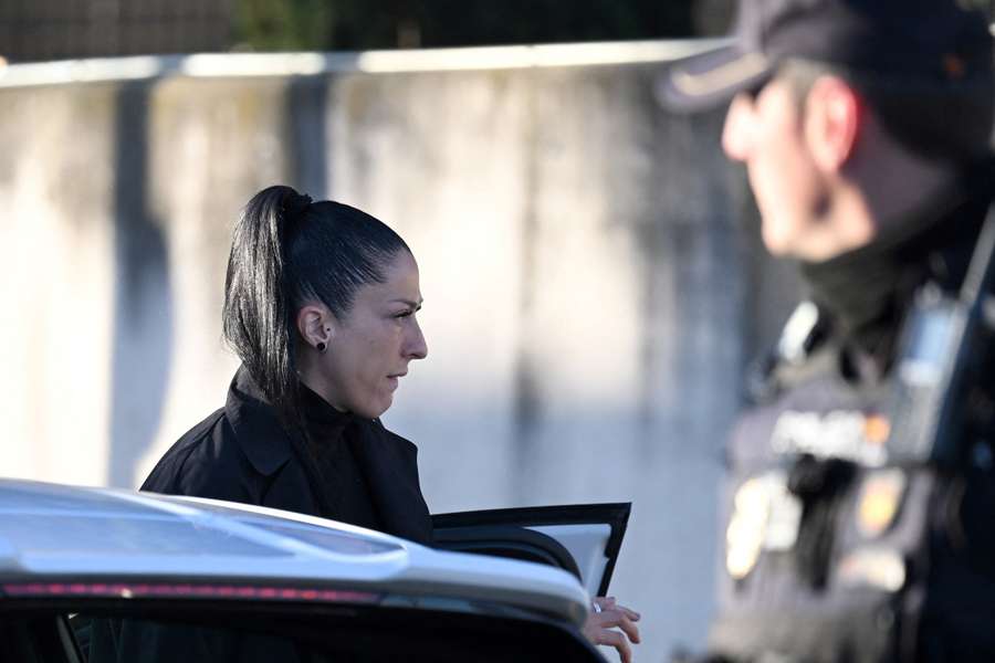 Jennifer Hermoso, antes de entrar a la Audiencia Nacional