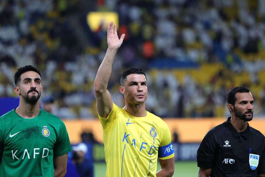 Cristiano Ronaldo brilhou no triunfo do Al Nassr