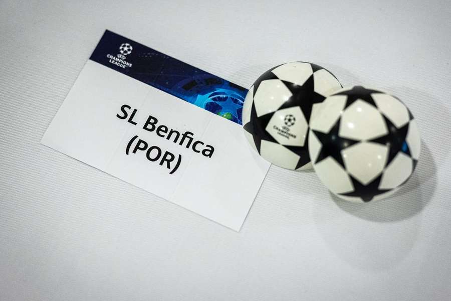 Benfica fica esta segunda-feira a conhecer o adversário