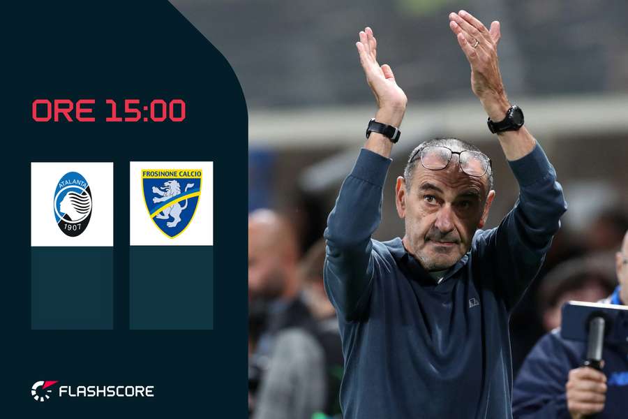 Serie A LIVE, Atalanta-Frosinone