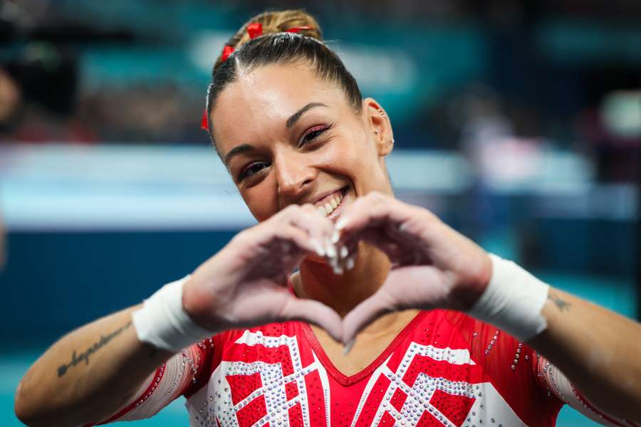 Filipa Martins foi 20.ª na final all around de ginástica artística