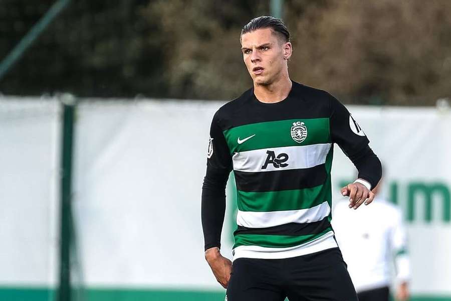Guilherme Silva ao serviço do Sporting