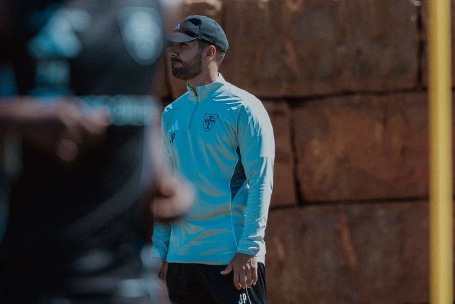 João Pereira no estágio do Casa Pia