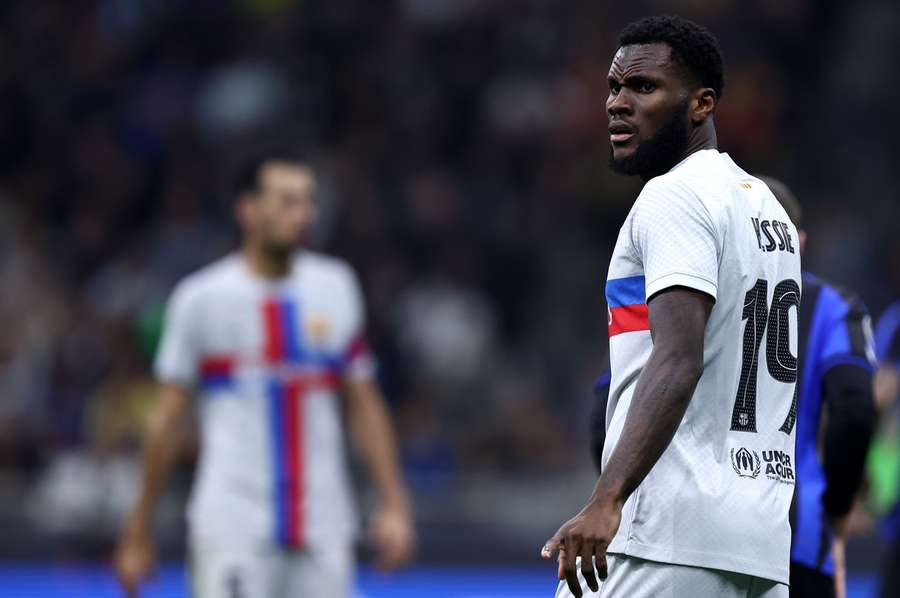 Touché à l'adducteur droit, Kessié remplit un peu plus l'infirmerie du Barça