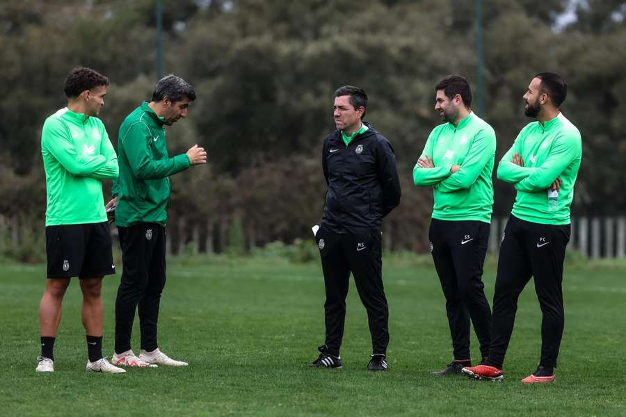 Micael Sequeira, treinador do Sporting