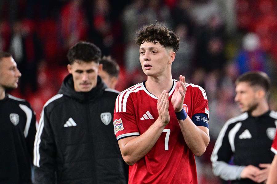Ladislav Krejčí po zápase s Anglií.