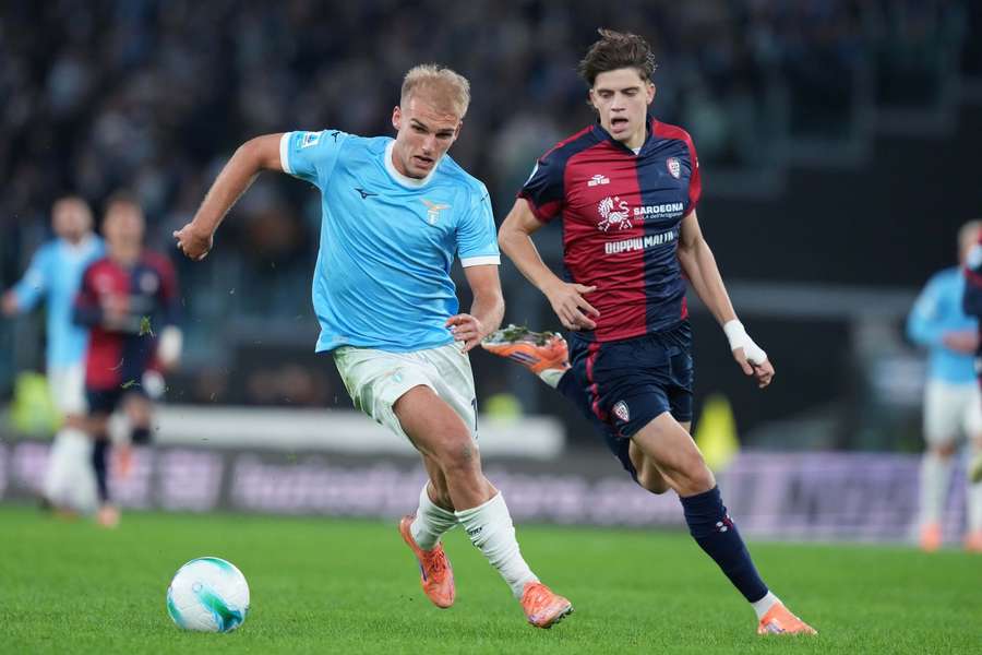 Isaksen desbloqueou o marcador aos 66 minutos Isaksen desbloqueou o marcador aos 66 minutos