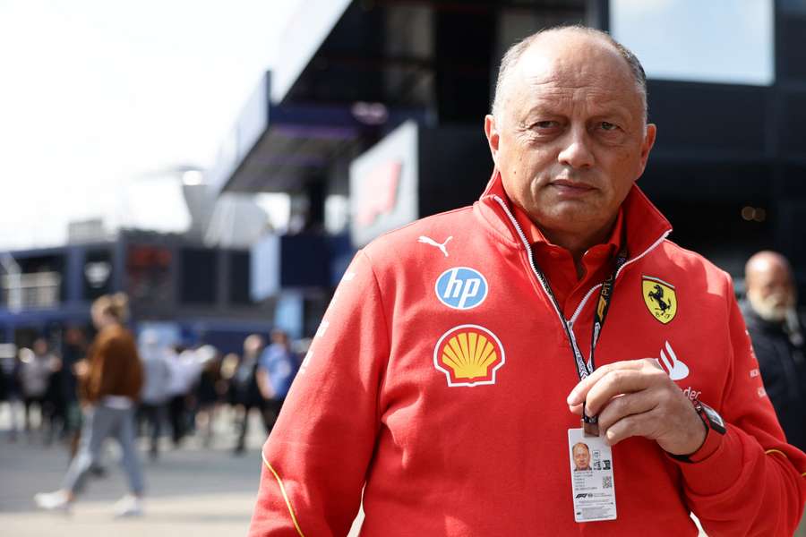 Fred Vasseur, chefe de equipa da Ferrari