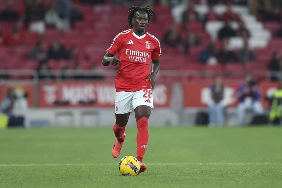 Kaboré fez apenas 193 minutos pelo Benfica