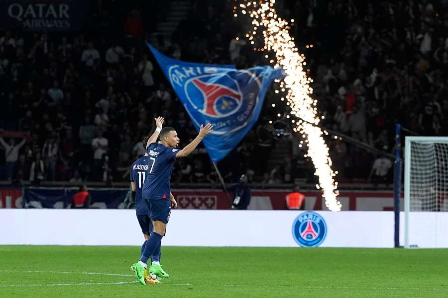 Kylian Mbappe marcou 39 golos em 40 jogos em todas as competições pelo PSG