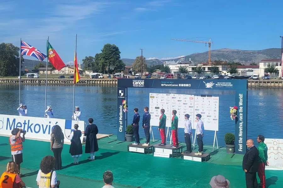 Francisco Baptista e João Sousa conquistaram medalha de ouro