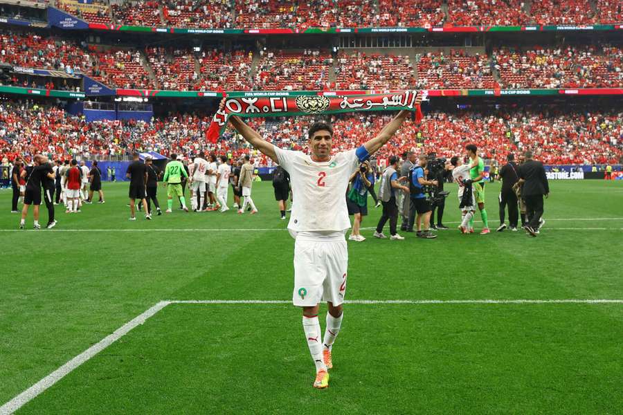 Hakimi, el capitán de Marruecos Hakimi, el capitán de Marruecos