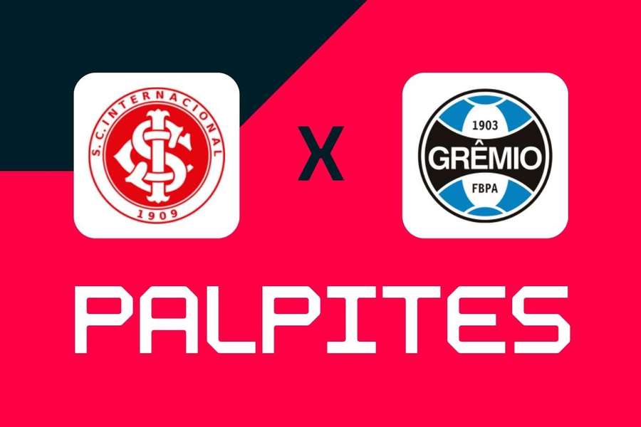 Internacional é favorito nas casas de apostas para este duelo com o Grêmio