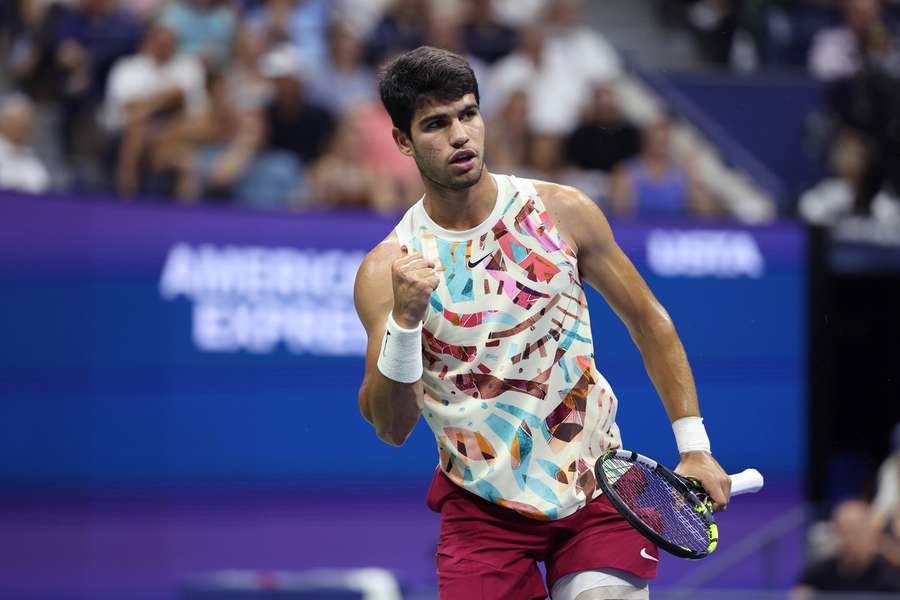 Carlos Alcaraz ešte na US Open neprehral žiadny zápas.