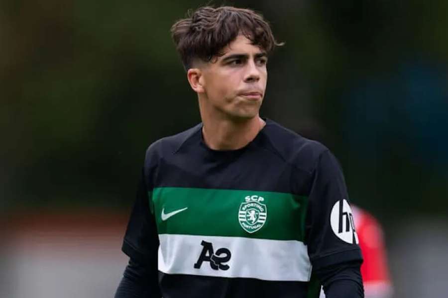 Afonso Moreira, jugador del Sporting de Lisboa