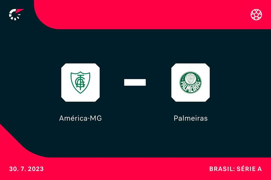 América-MG e Palmeiras jogam neste domingo (30), às 16h (de Brasília), no Independência