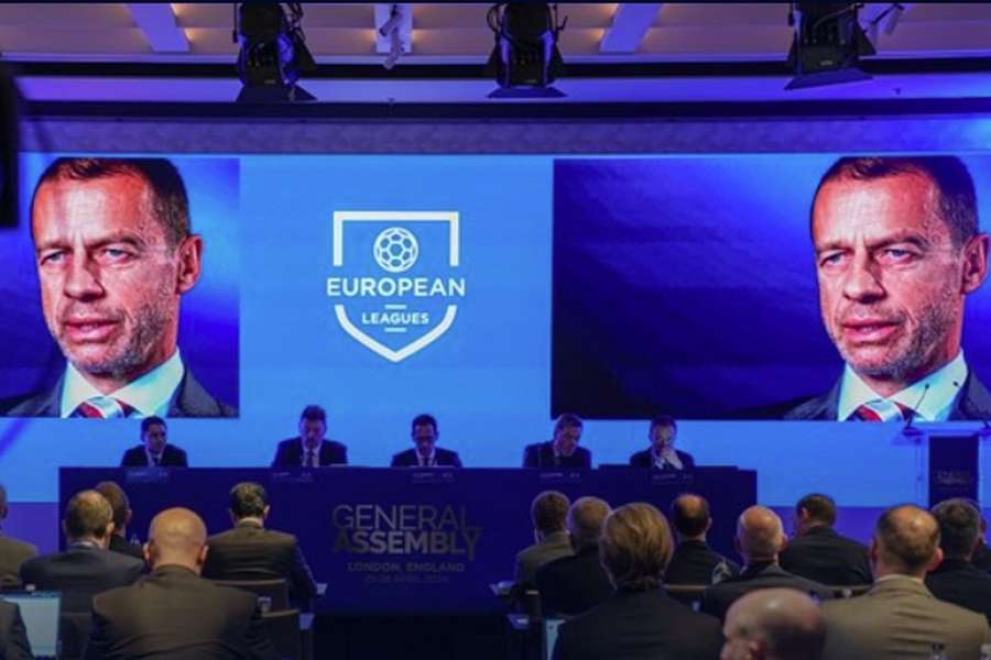 O discurso de Aleksander Ceferin na 48.ª Assembleia Geral da European Leagues