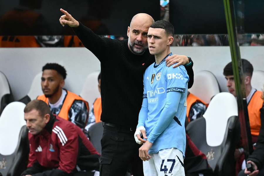 Guardiola described Foden as an "incredible talent"