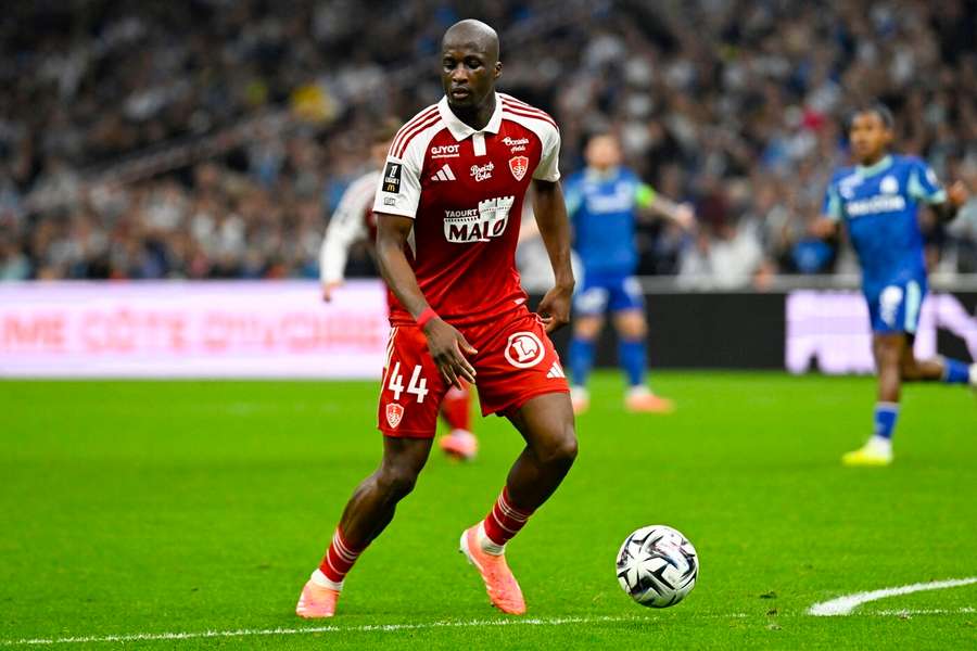 Soumaila Coulibaly in action for Brest