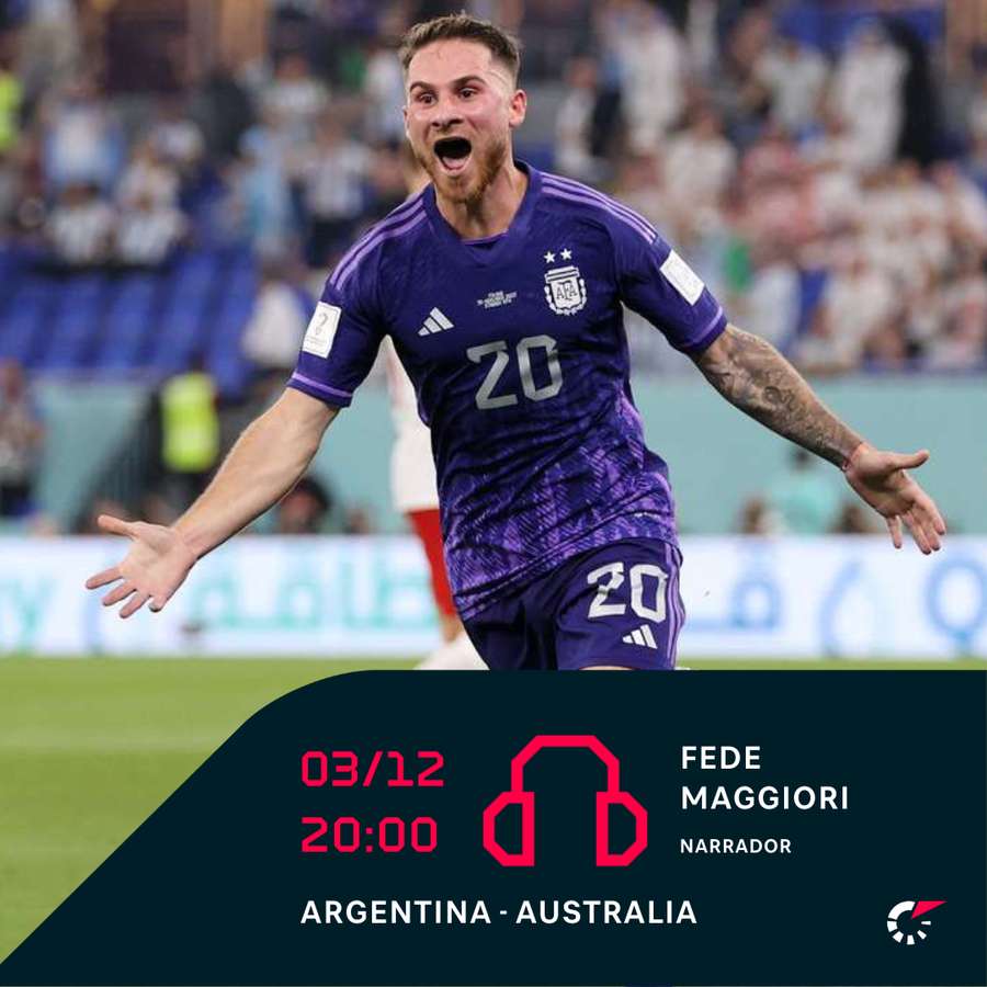 Audio comentarios del Argentina-Australia