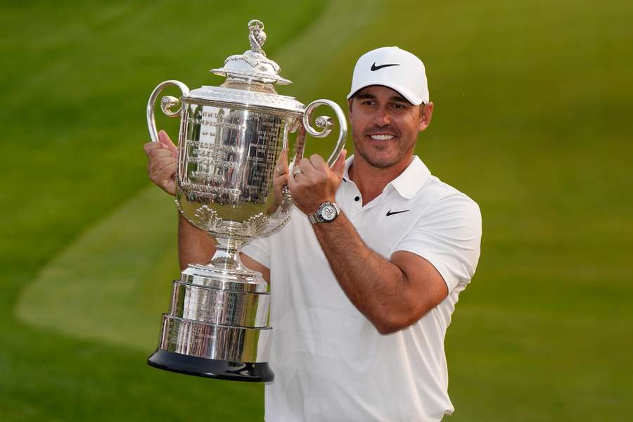 Brooks Koepka potřetí v kariéře ovládl PGA Championship.