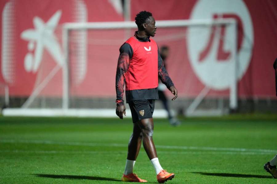 Akor Adams, jugador del Sevilla