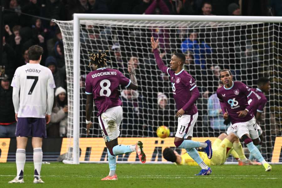 Jaidon Anthony a égalisé pour Burnley Jaidon Anthony a égalisé pour Burnley