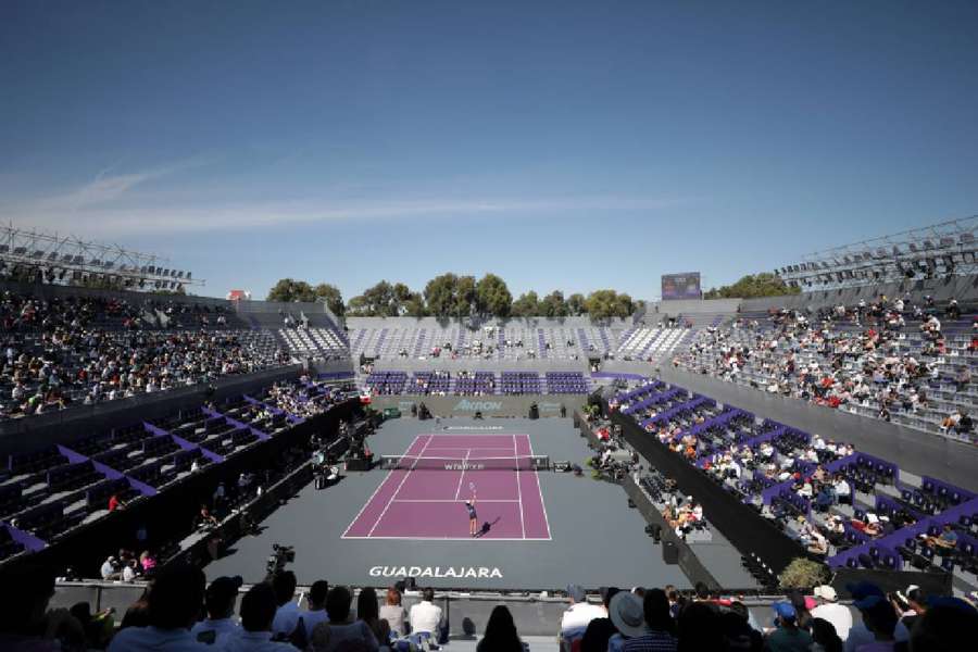 Last year's WTA Finals event was held in Guadalajara, Mexico
