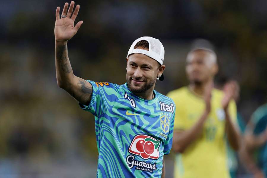Neymar, avec le Brésil. Neymar, avec le Brésil.