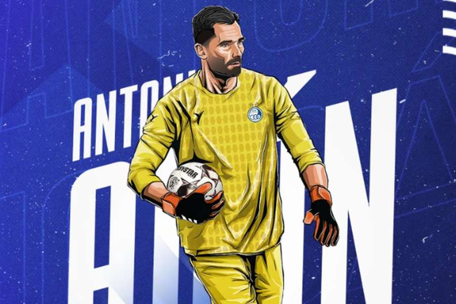 Antonio Adán oficializado pelo Esteghlal 