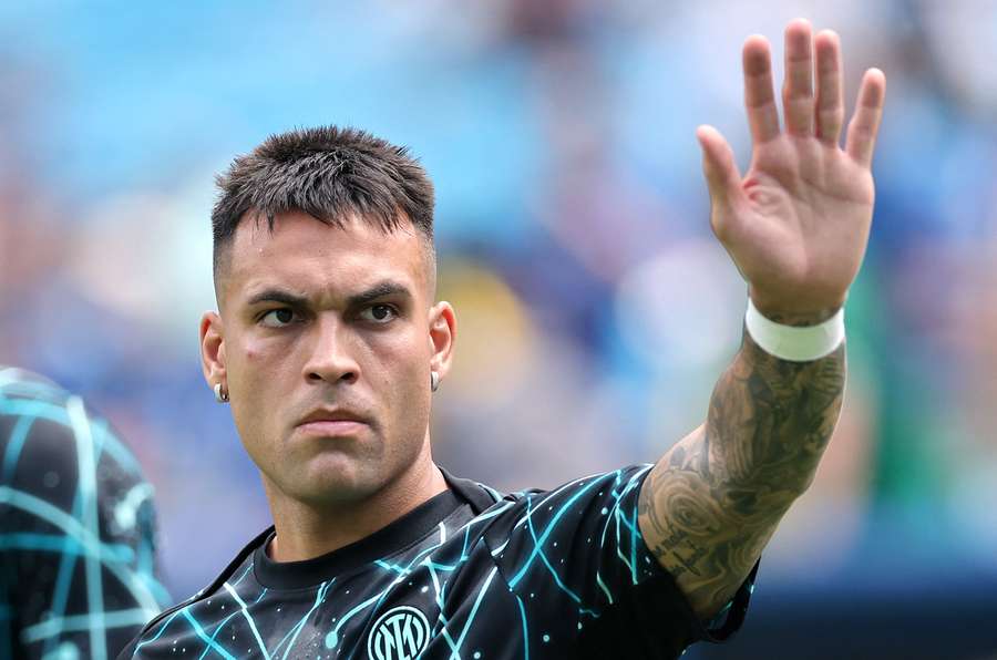 Lautaro Martinez durante el partido del Mundial de Clubes contra el Fluminense Lautaro Martinez durante el partido del Mundial de Clubes contra el Fluminense
