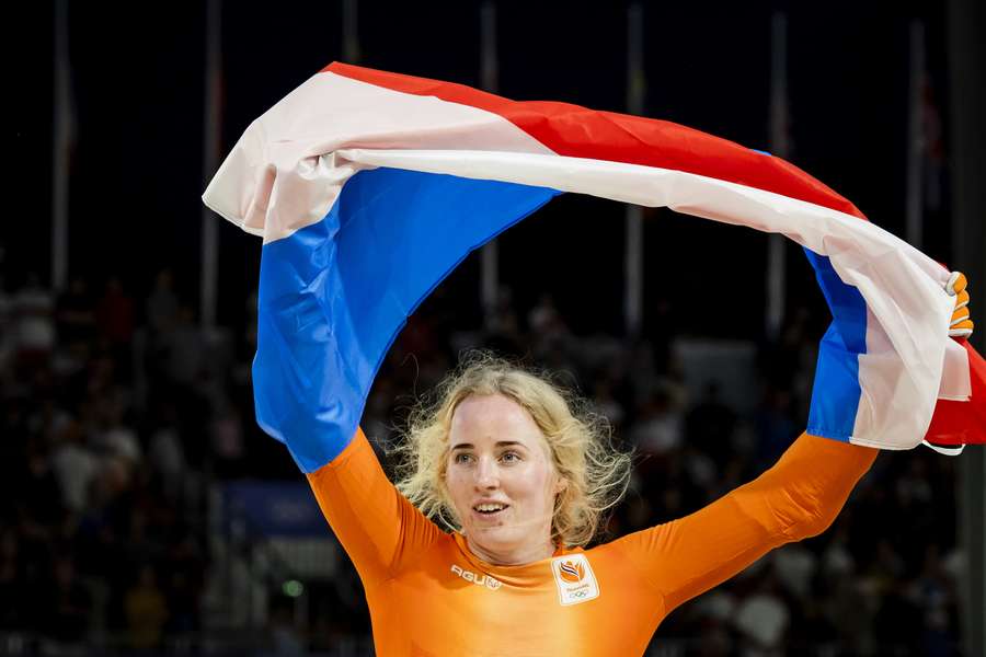 Manon Veenstra behaalde zilver op de BMX race