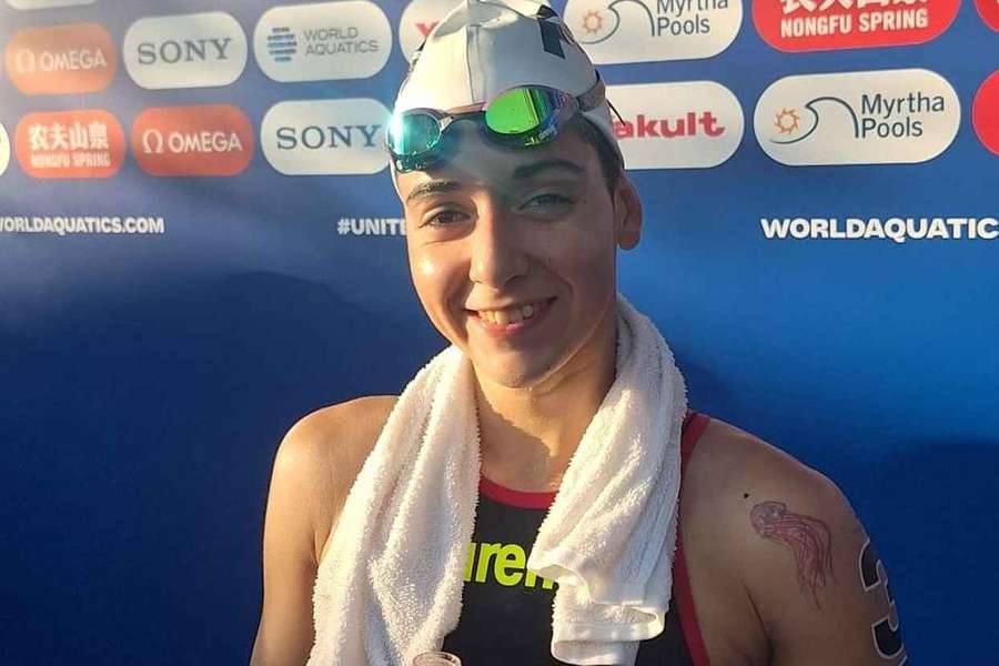 Mafalda Rosa lutou com a campeã olímpica em Tóquio