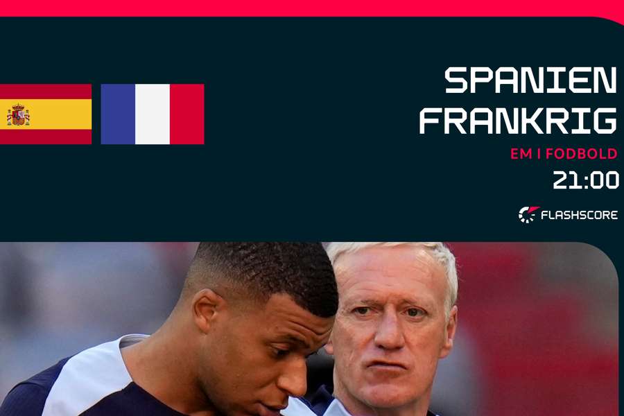 Kan Mbappé endelig levere for Didier Deschamps' mandskab og skabe en mindre overraskelse mod Spanien? 