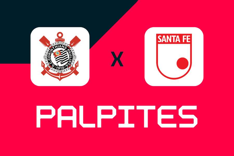 Corinthians vai para esta partida como amplo favorito contra o Santa Fe