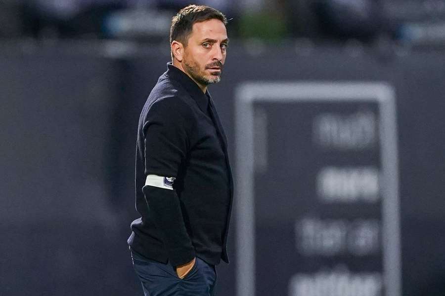 Vasco Matos, treinador do Santa Clara