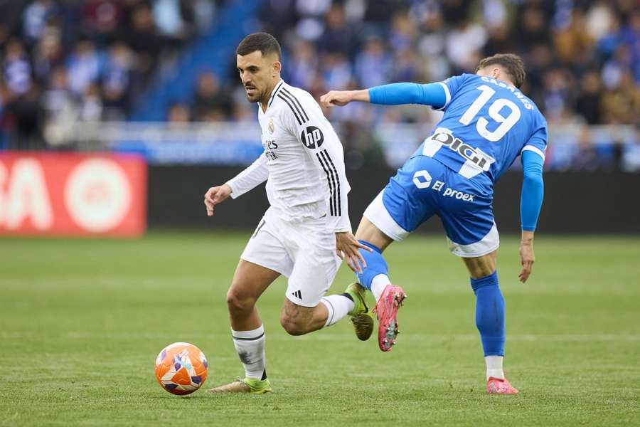 Dani Ceballos, el pasado domingo ante el Alavés