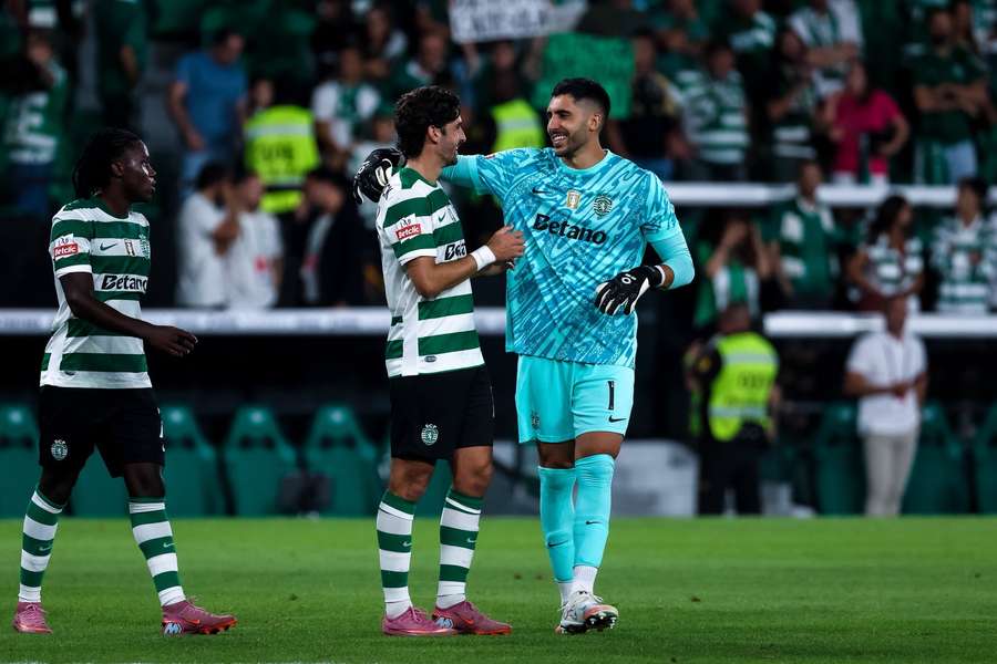 Rui Silva é o habitual titular do Sporting