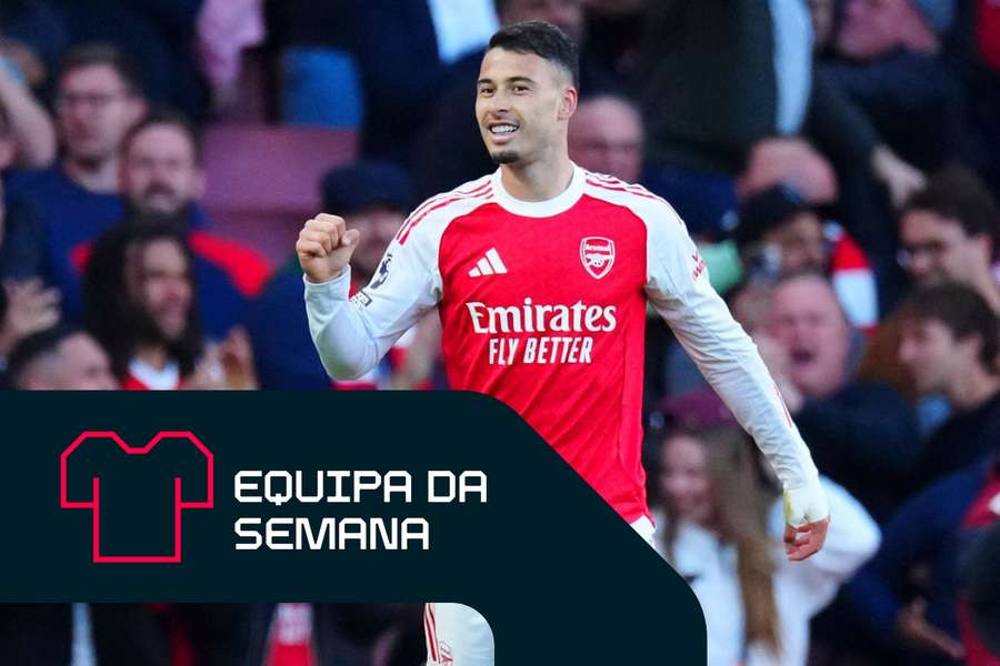 Gabriel Martinelli marcou o golo do empate do Arsenal contra o Manchester City