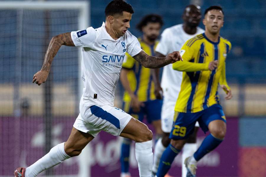 João Cancelo assistiu para o primeiro golo do Al Hilal João Cancelo assistiu para o primeiro golo do Al Hilal