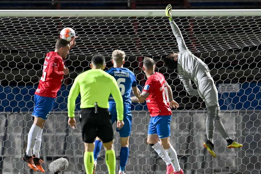 Silkeborgs scoring til 2-1 i Superliga opgøret på Pro Ventilation Arena