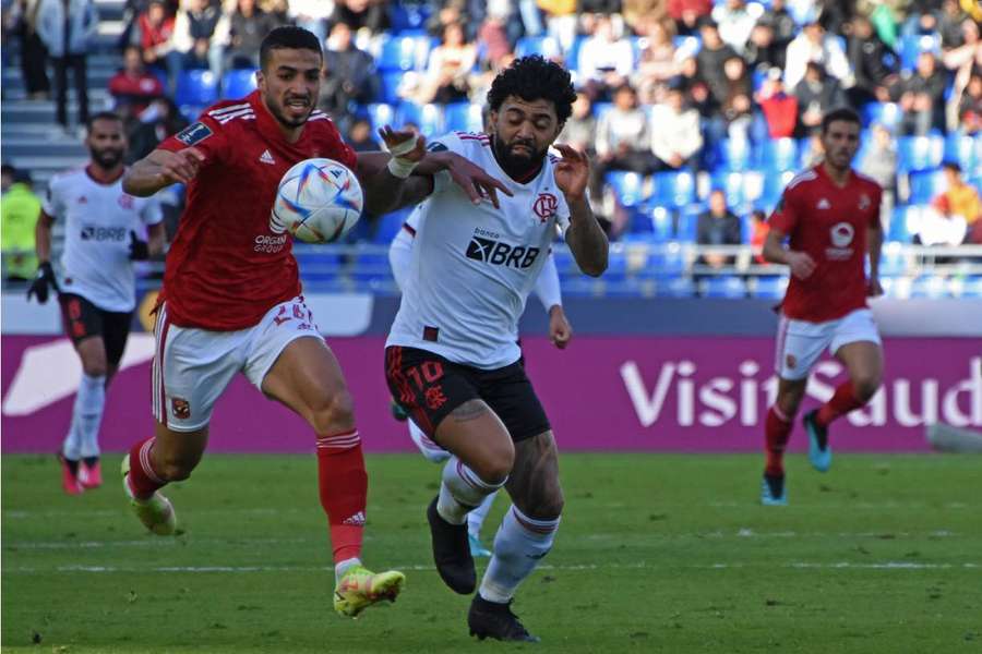 Gabigol abriu o placar em Tânger, no Marrocos Gabigol abriu o placar em Tânger, no Marrocos