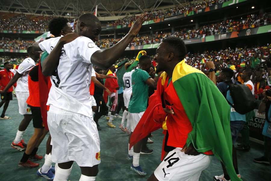 Guiné anotou gol da vitória aos 53 minutos do segundo tempo