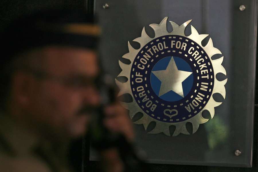 A logo of the Board of Control for Cricket in India (BCCI)