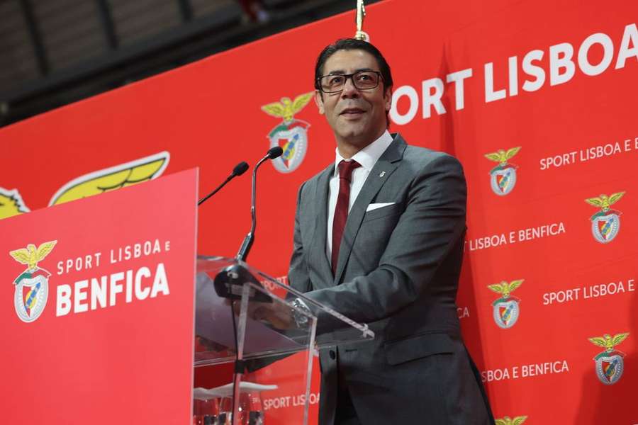 Rui Costa, presidente do Benfica