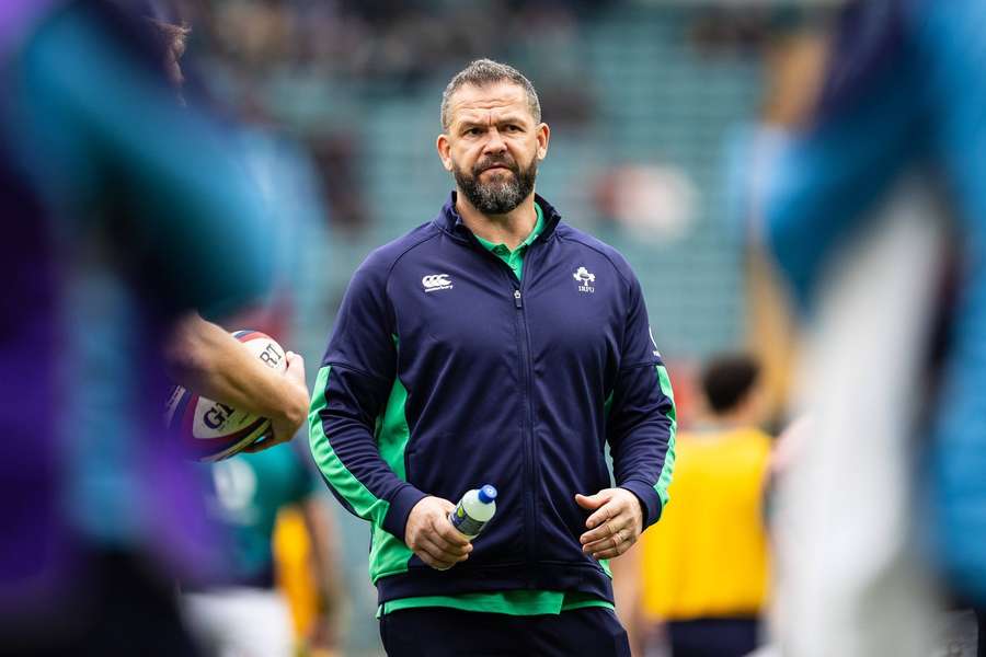 Ireland head coach Andy Farrell