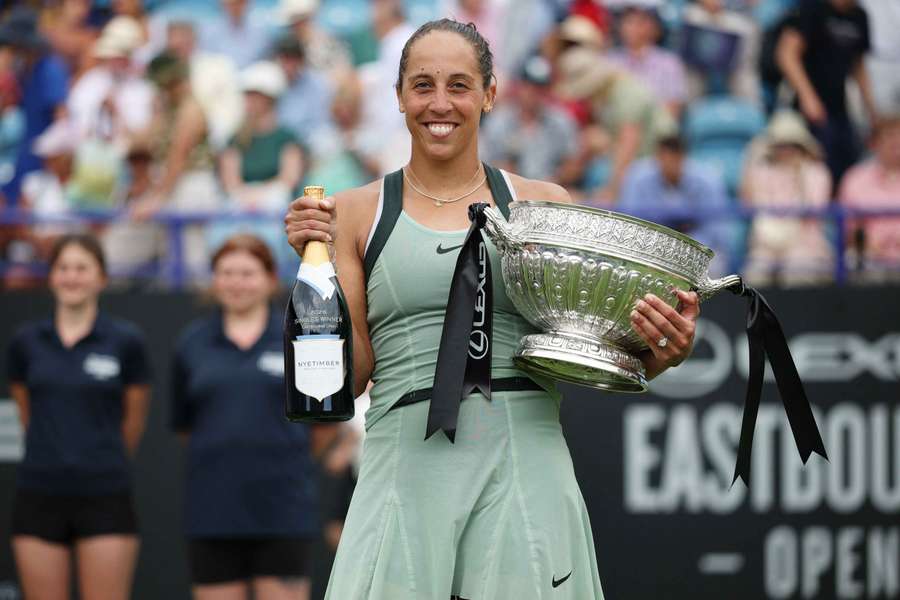 Madison Keys, campeona en Eastbourne